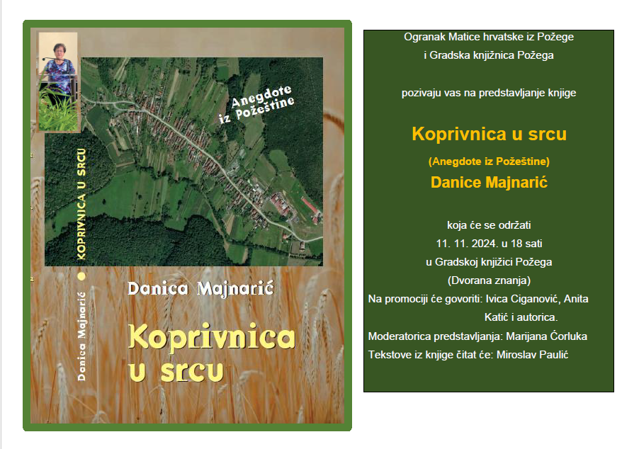 Gradska knjižnica Požega - Koprivnica u srcu