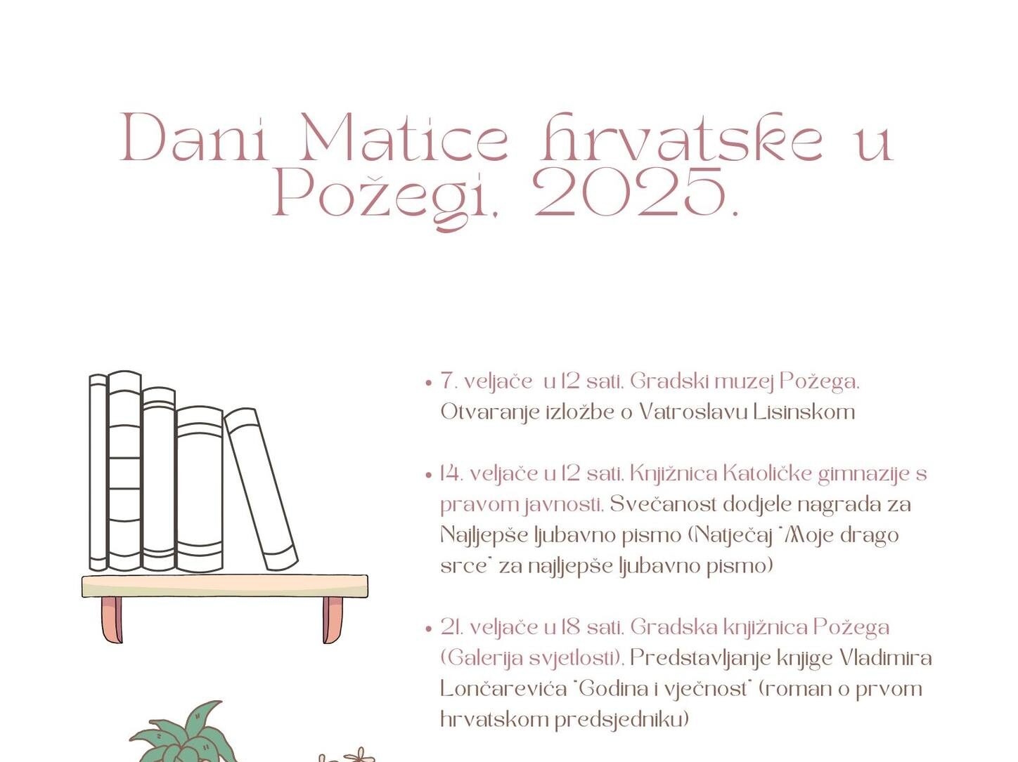 Gradska knjižnica Požega - Dani matice hrvatske