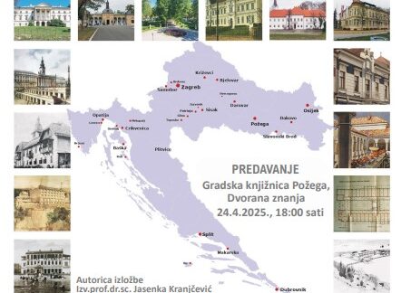 Gradska knjižnica Požega - predavanje češki arhitekti u Hrvatskoj