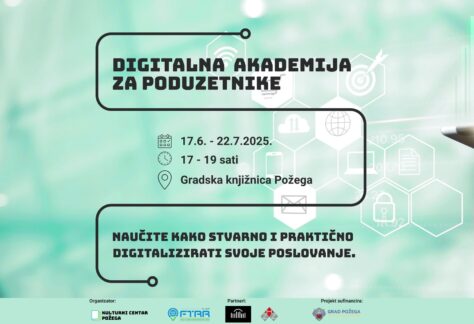 Gradska knjižnica Požega - Digitalna akademija za poduzetnike