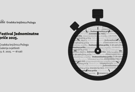 Gradska knjižnica Požega - Festival jednominutne priče 2025.