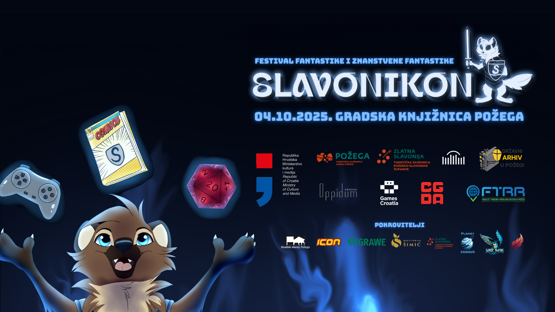 Gradska knjižnica Požega - Slavonikon 2025.