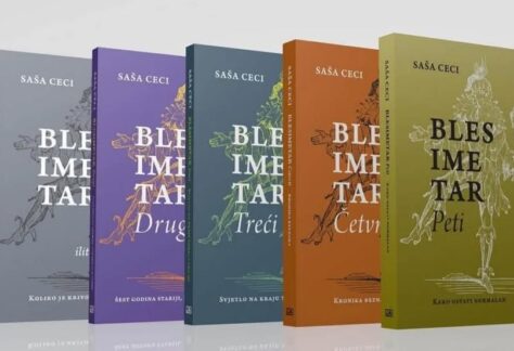 Gradska knjižnica Požega - Predstavljanje knjige Blesimetar peti Saše Cecija