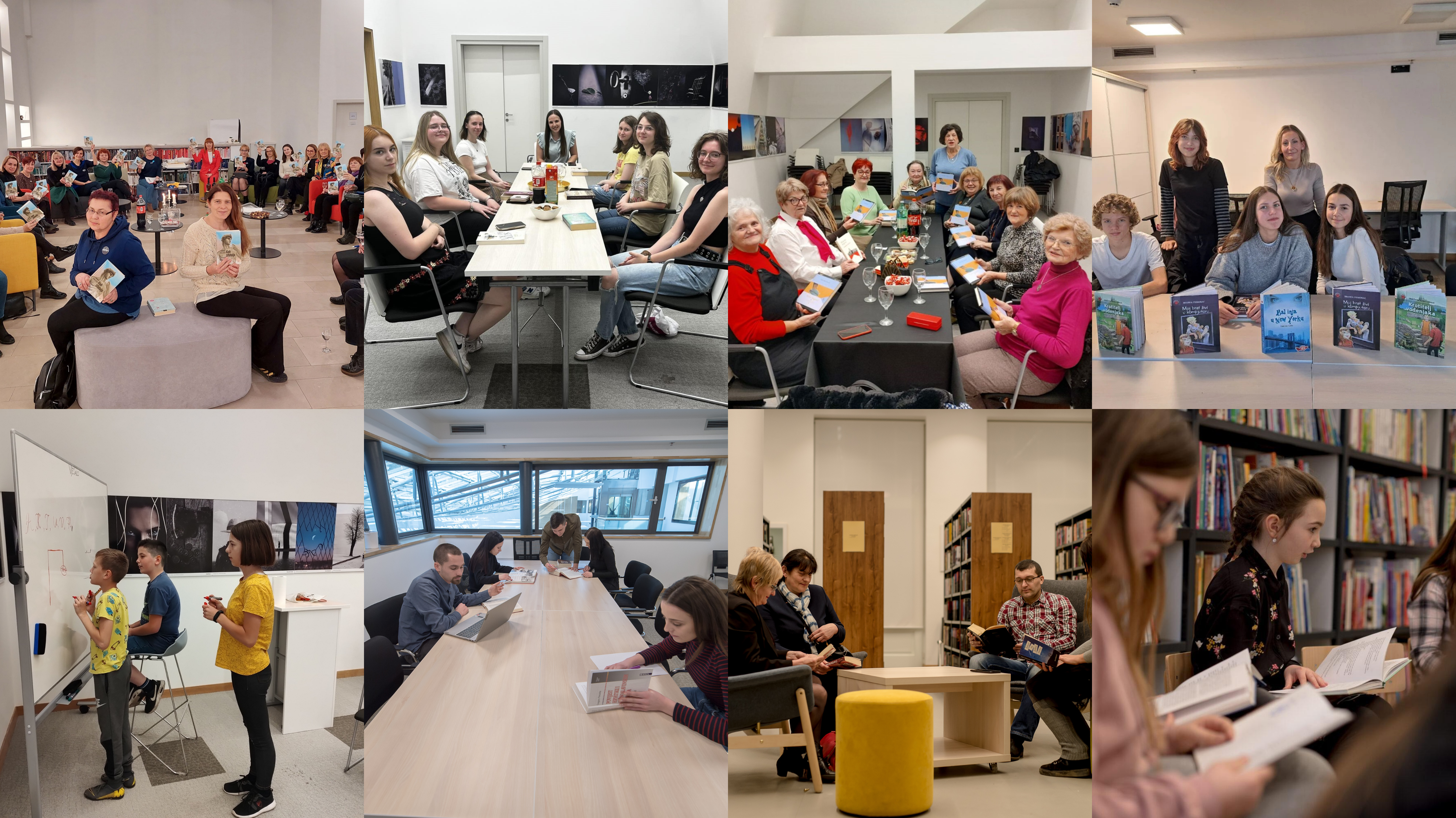 Gradska knjižnica Požega - četiri nova čitateljska kluba