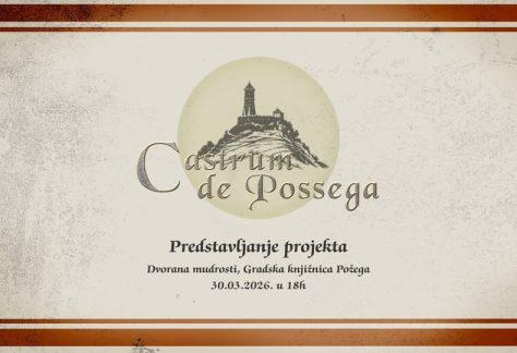 Gradska knjižnica Požega - Predstavljanje projekta Castrum de Possega