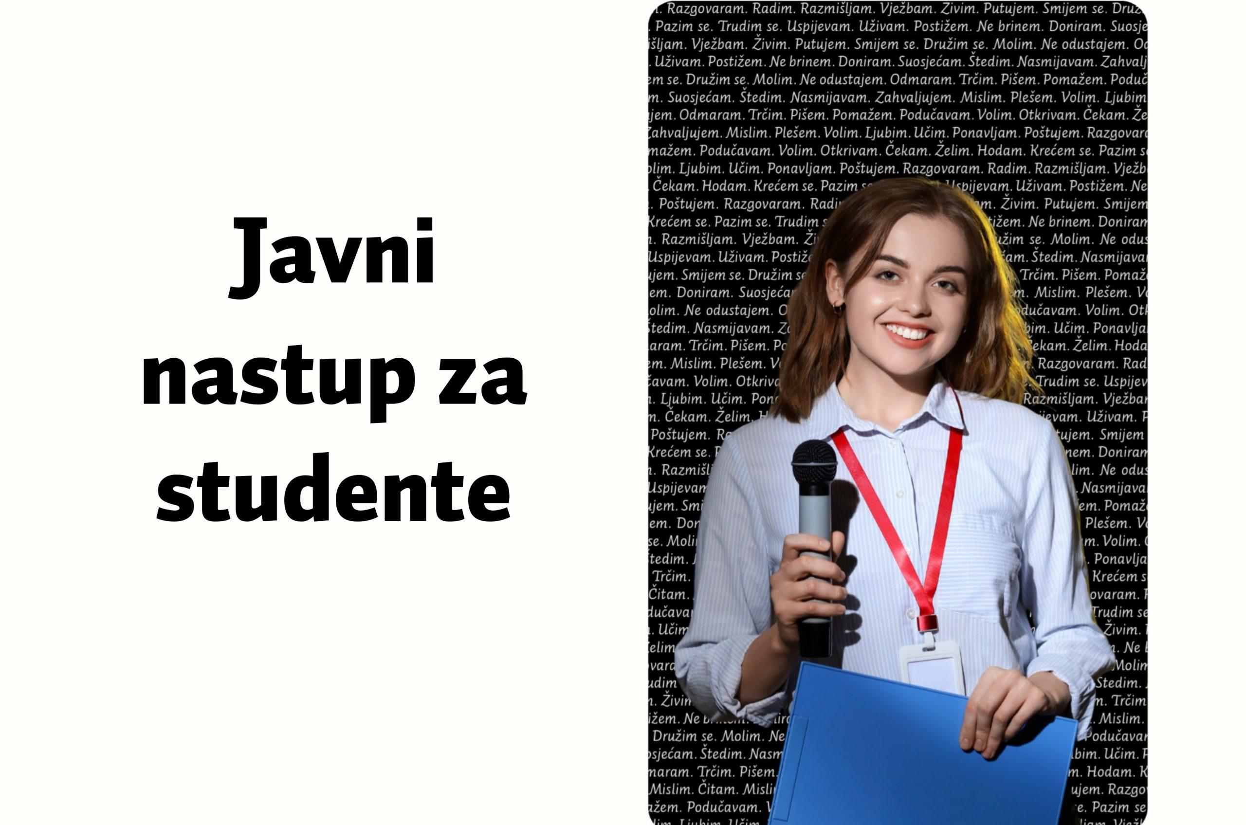 Gradska knjižnica Požega - Javni nastup za studente