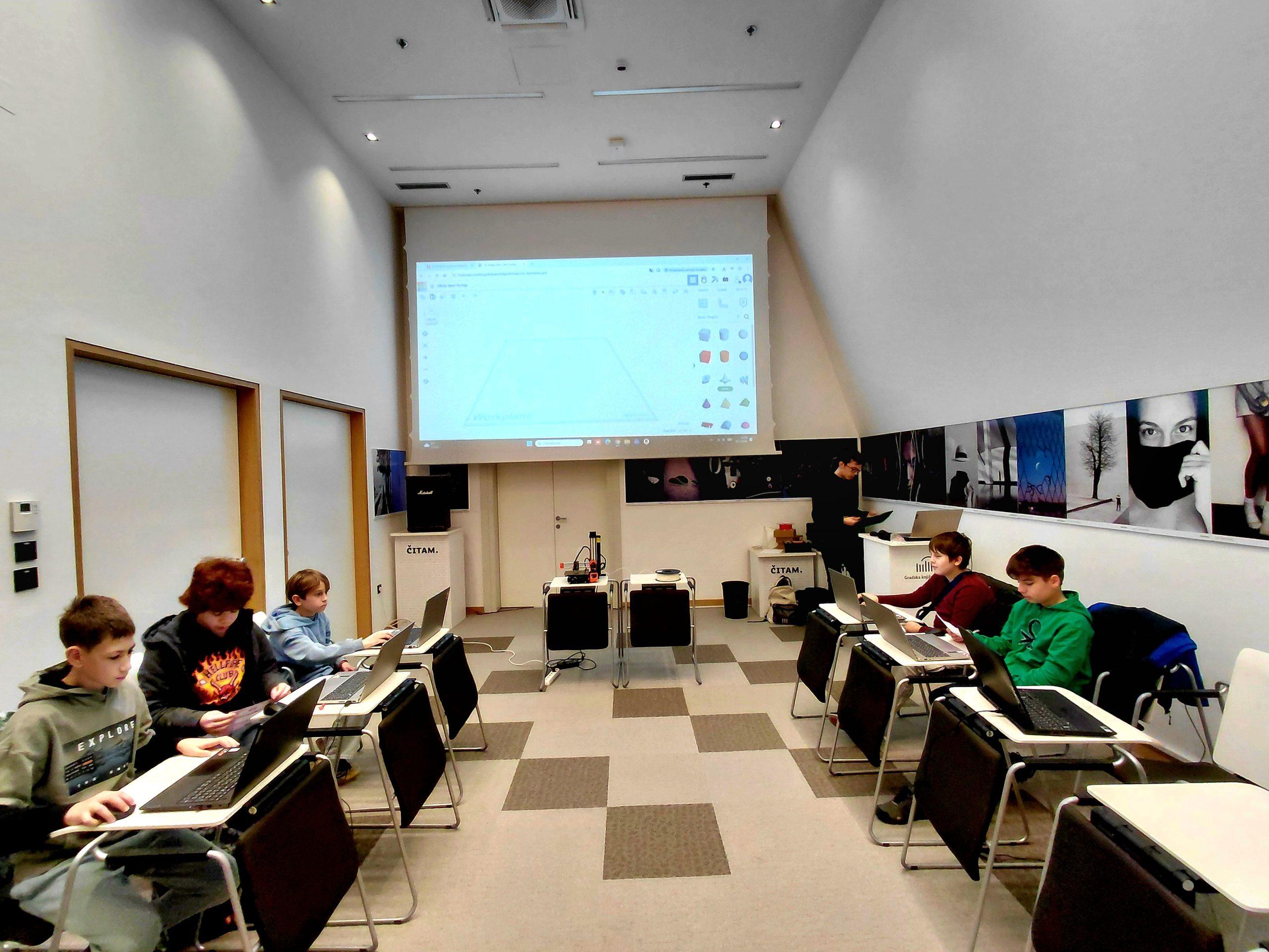 Gradska knjižnica Požega - školski praznici u Knjižnici