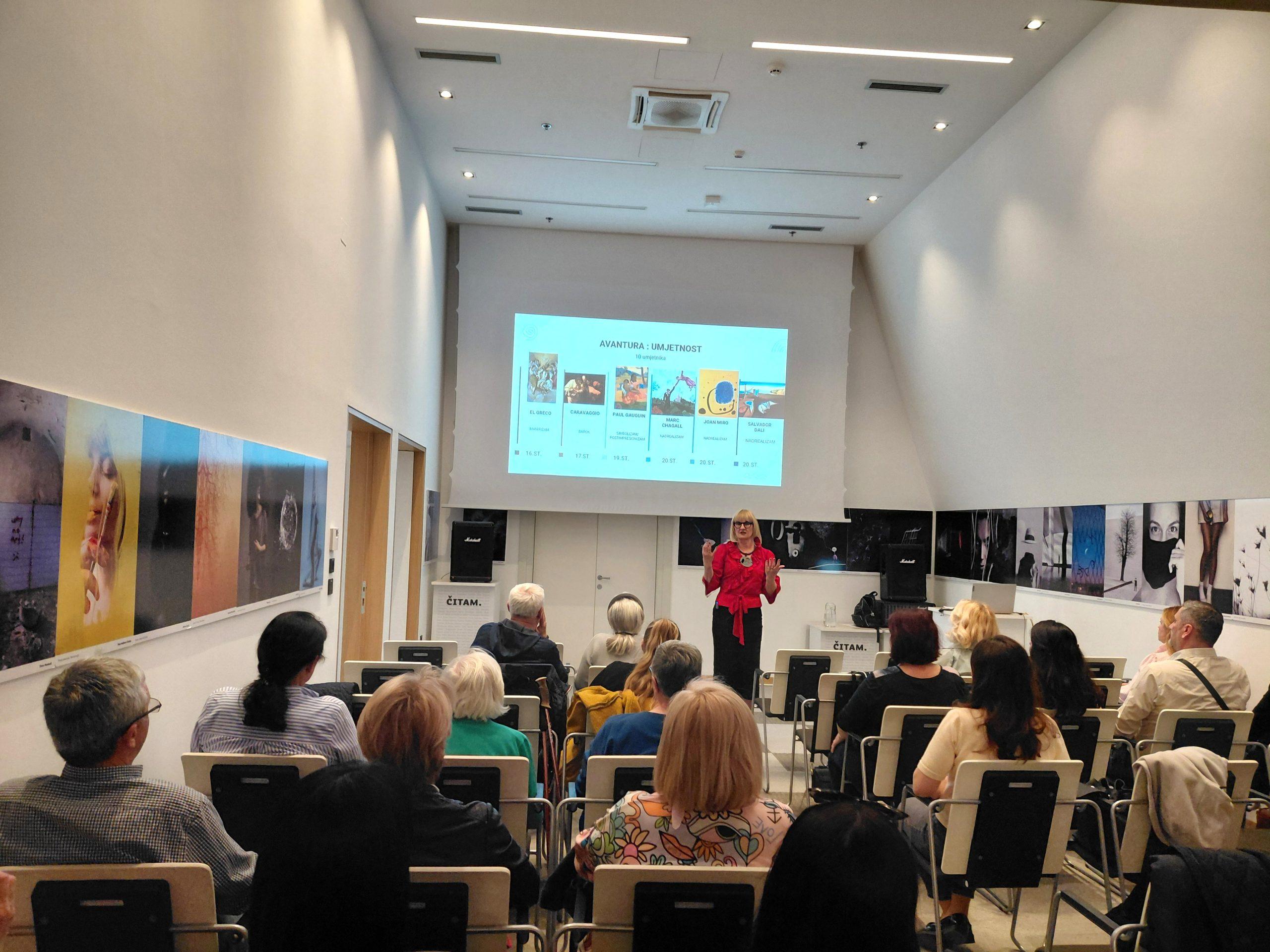 Gradska knjižnica Požega - Avantura: Umjetnost.