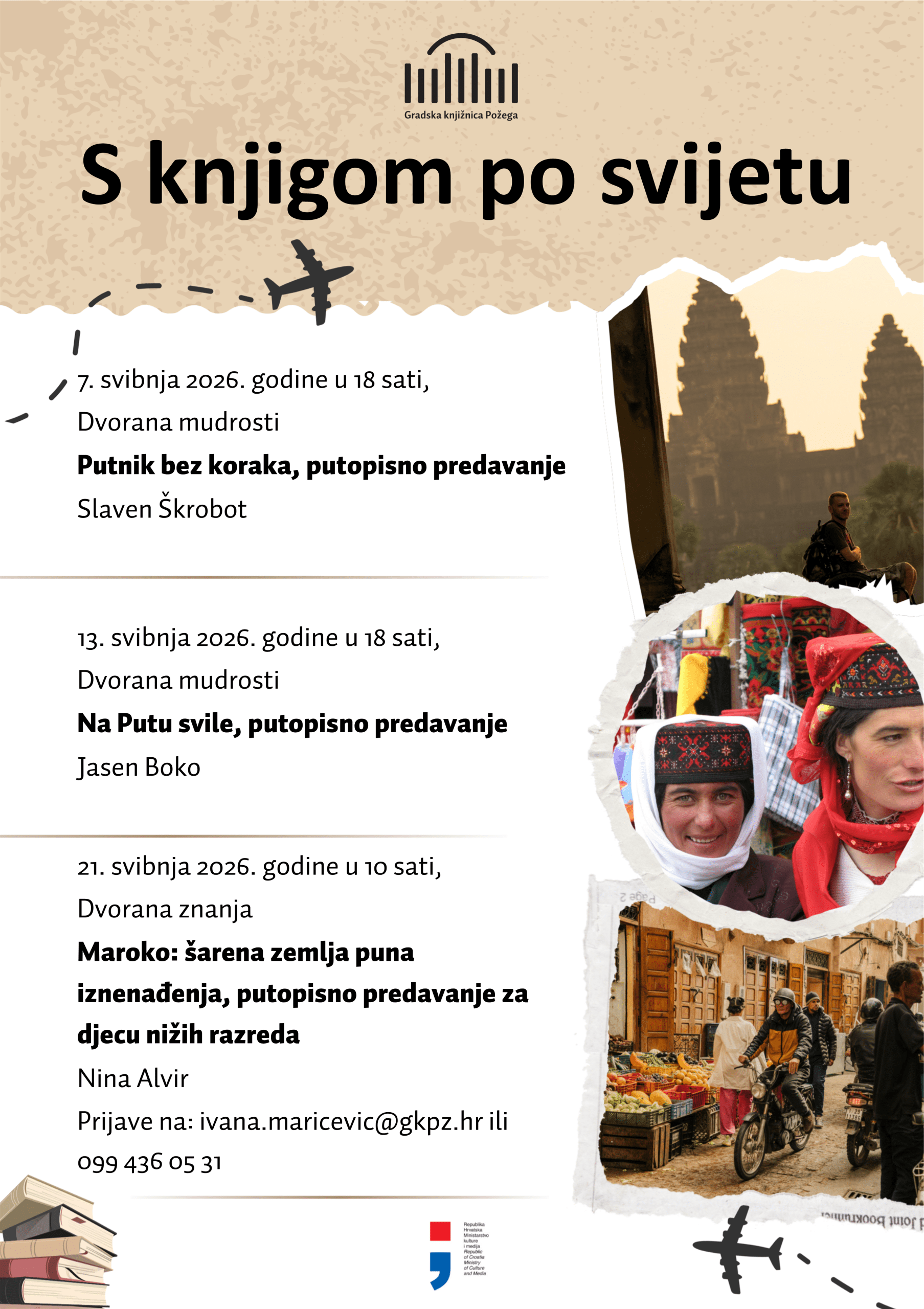 Gradska knjižnica Požega - S knjigom po svijetu 2026.