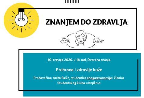 Gradska knjižnica Požega - Znanjem do zdravlja - Prehrana i zdravlje kože