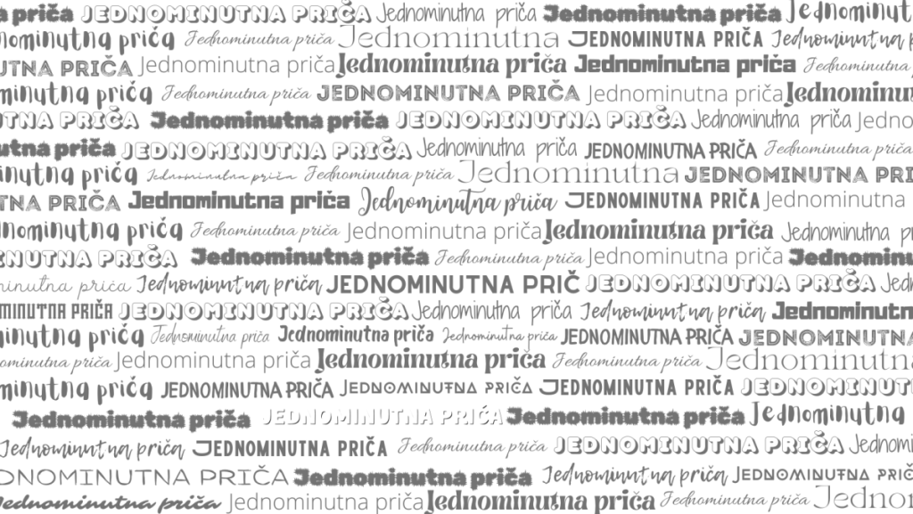 Gradska knjižnica Požega - Jednominutna priča 2026.