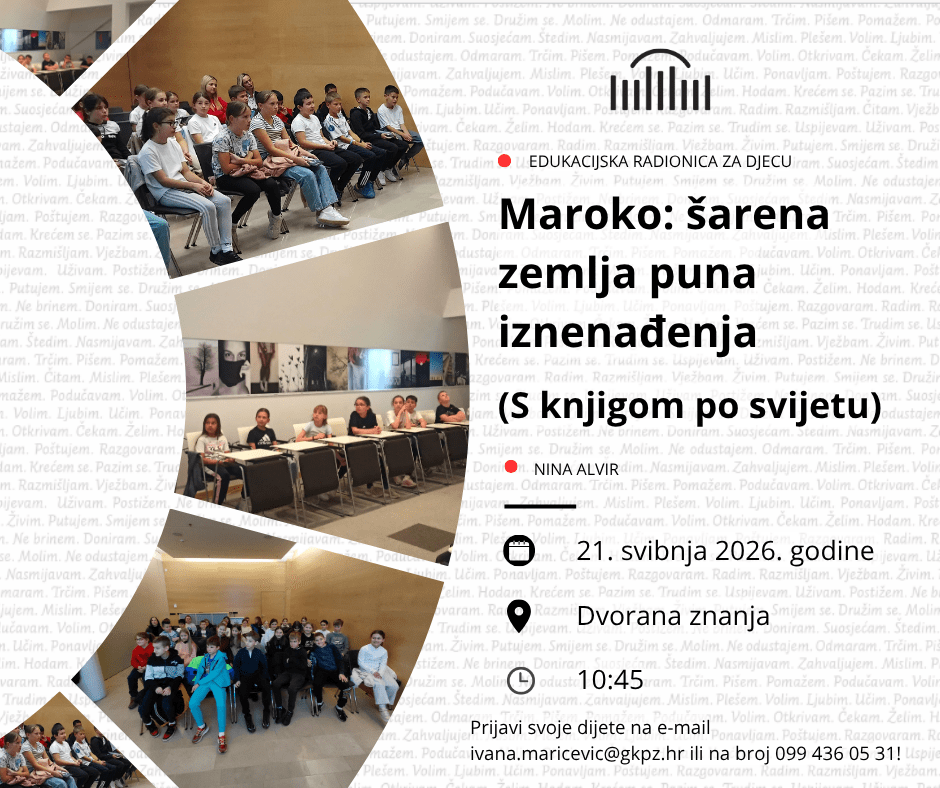 Gradska knjižnica Požega - Nina Alvir (S knjigom po svijetu - Maroko)