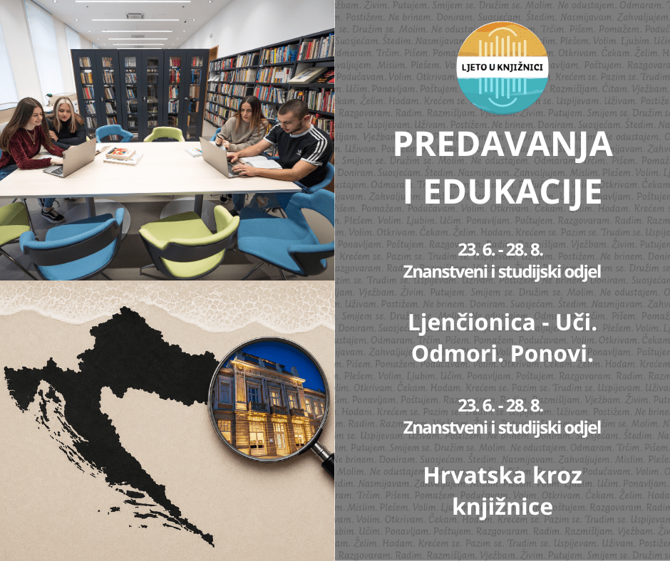 Gradska knjižnica Požega - Predavanja i edukacije