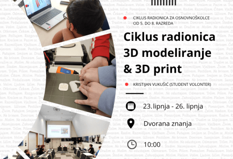 Gradska knjižnica Požega - 3D modeliranje i print
