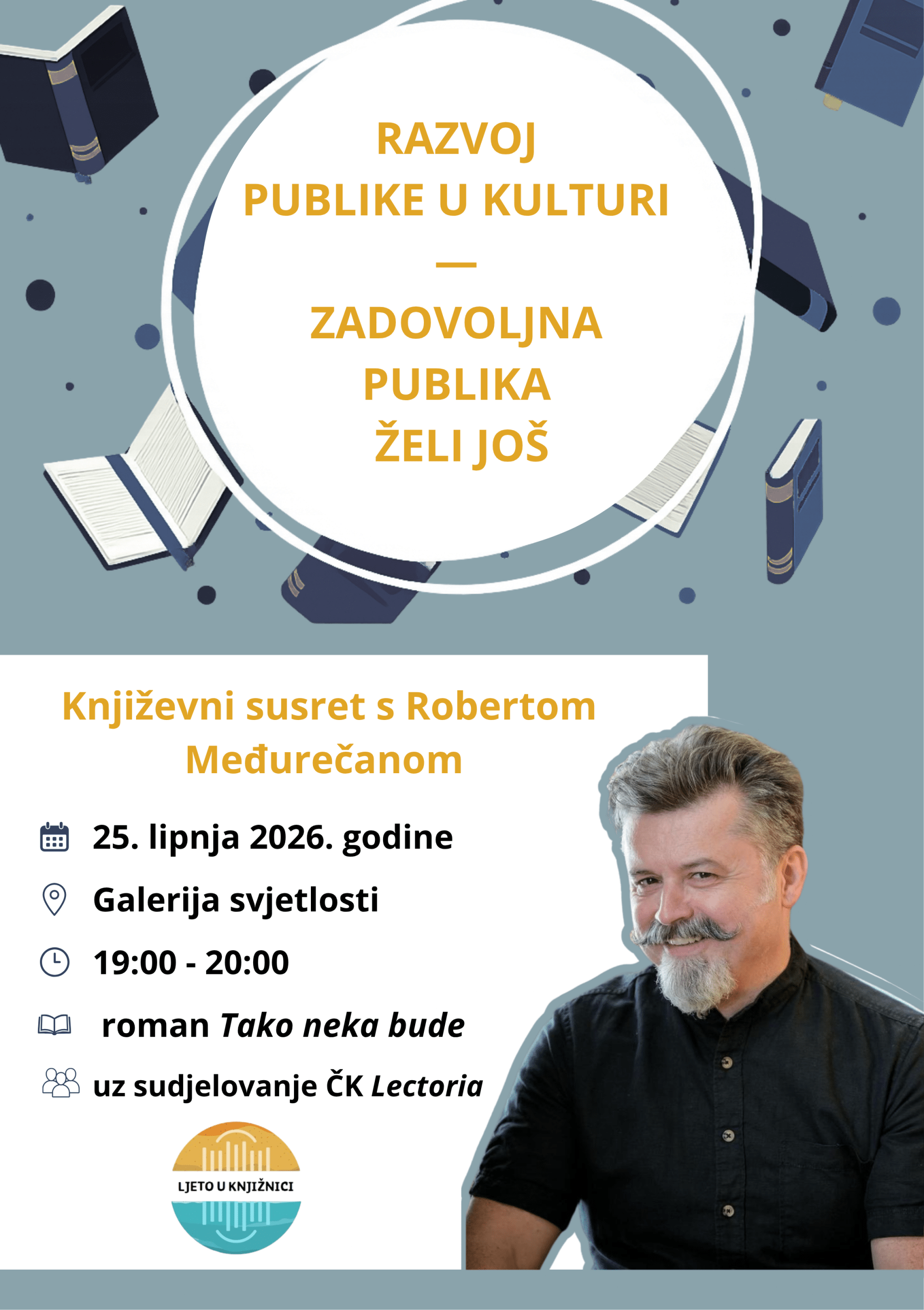 Gradska knjižnica Požega - Književni susret s Robertom Međurečanom