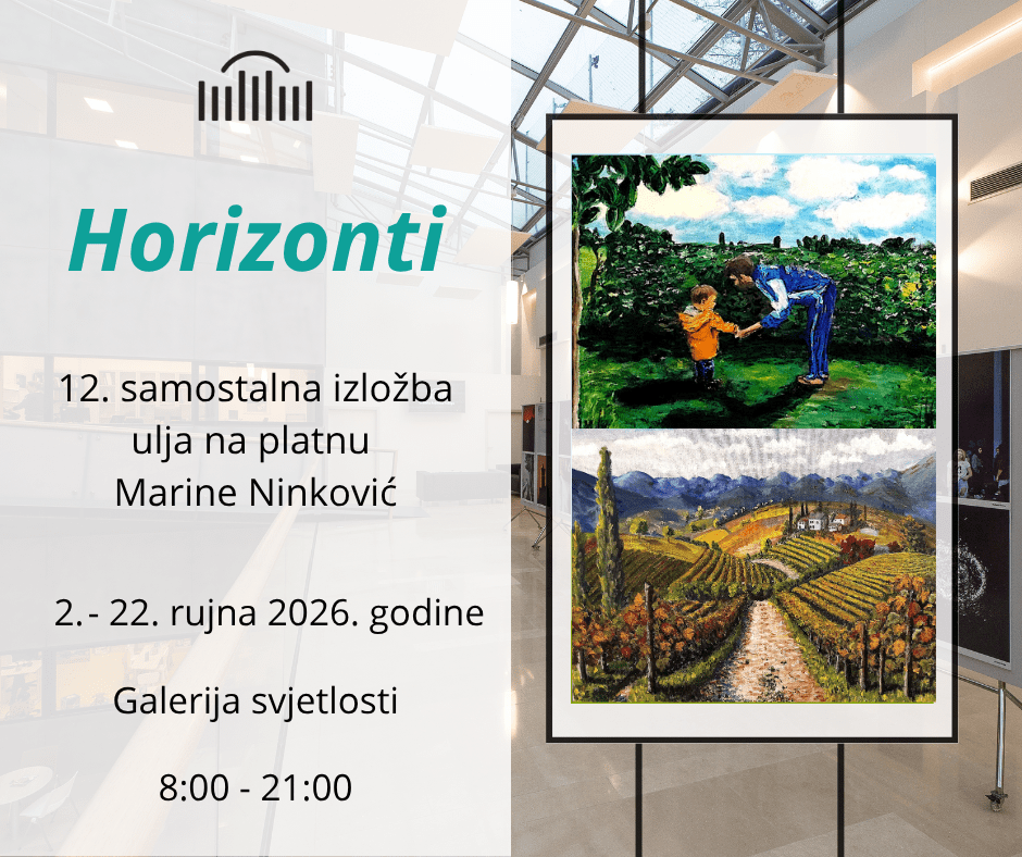 Gradska knjižnica Požega - Izložba Horizonti autorice Marine Ninković